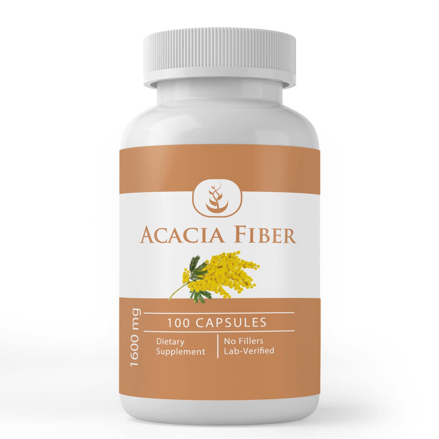 PURE ORIGINAL INGREDIENTS Acacia Fiber, (100 Capsules) Pure, No Additives Or Fillers, Lab Verified