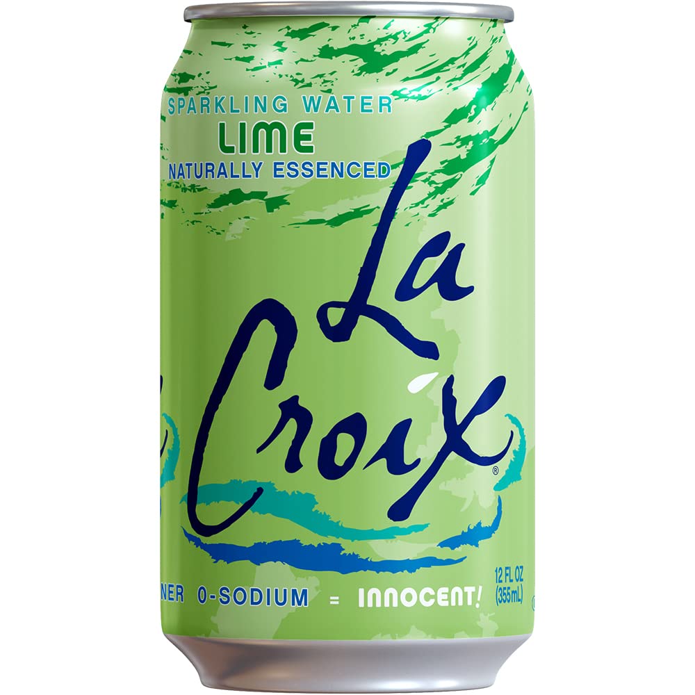 LaCroix Sparkling Water Lime 12 Fl Oz pack of 12