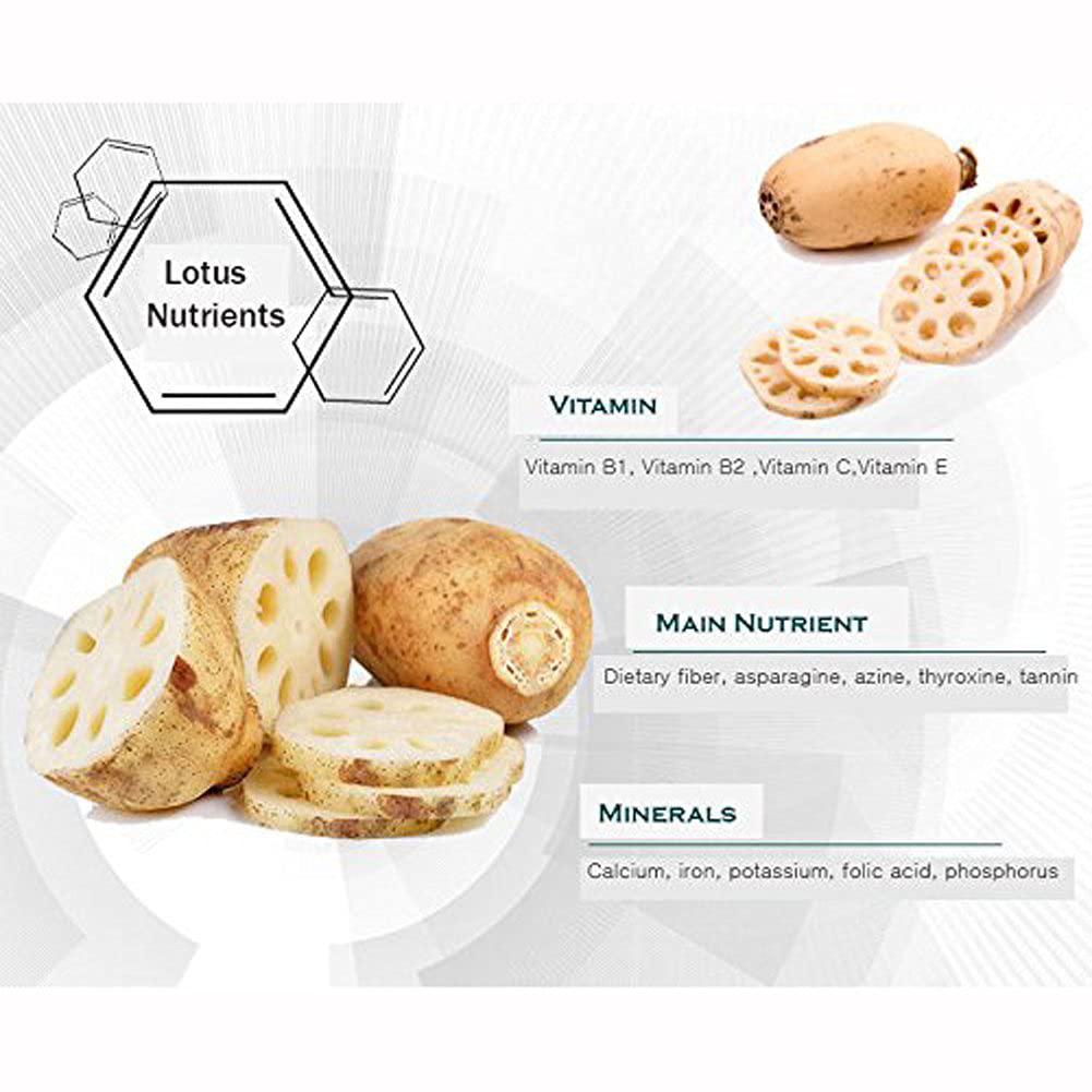TULGIGS Lotus Root Powder 7Oz(200g) Natural 100% Pure Healthy Fiber Vitamin C Amino Acid Made In KOREA