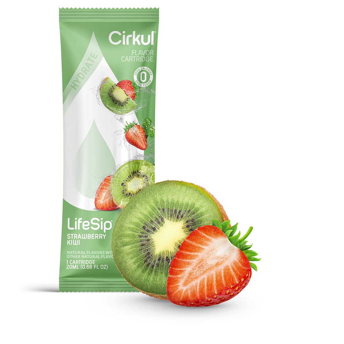 Cirkul Hydrate Flavor Cartridges Energy Drink Mix Assorted Strawberry Variety Pack 2 Pack