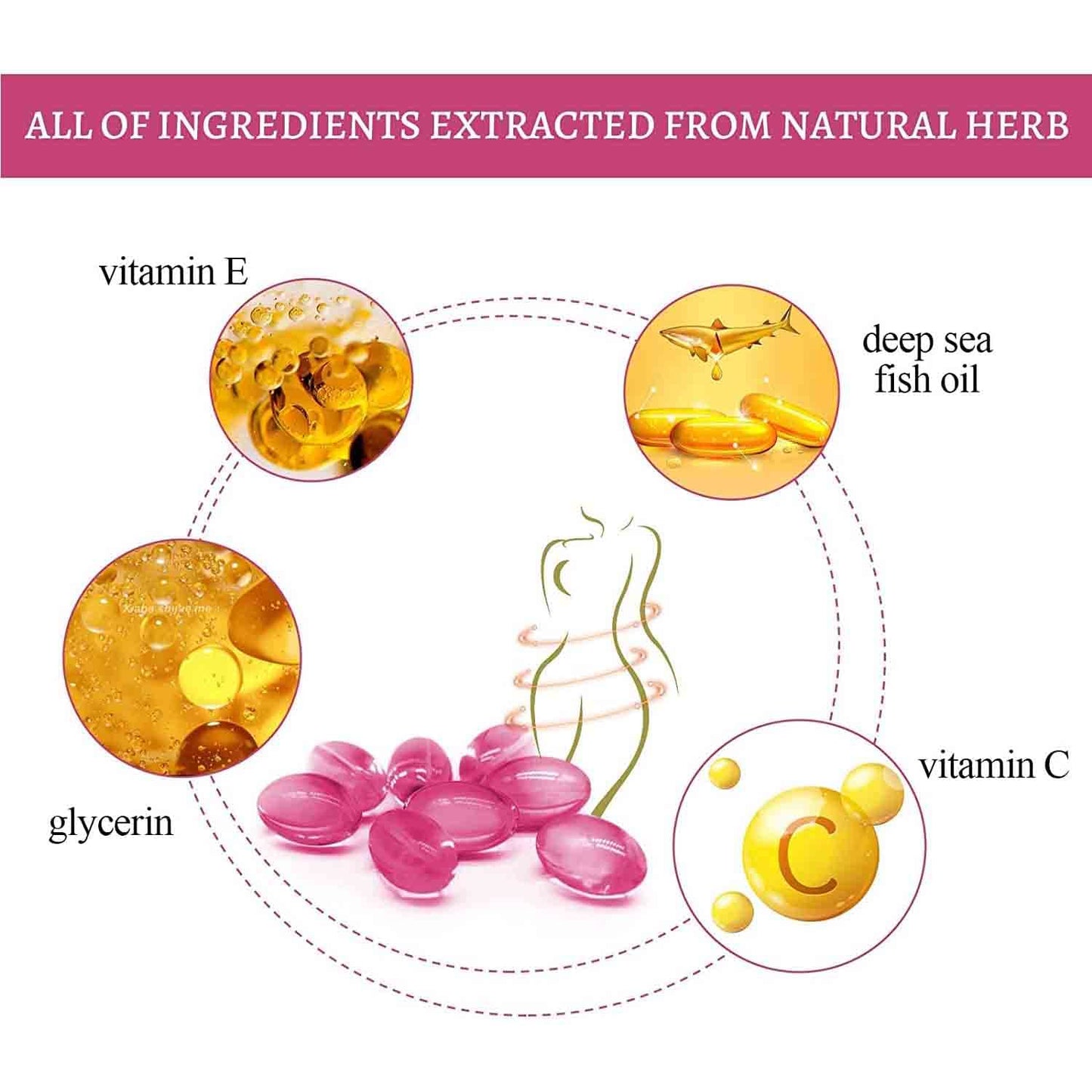 Weabet Instant Anti-Itch Detox Slimming Products, Natural Detox Viginal Capsulesa, Natural Detox Viginal Gel (8Bag-B)