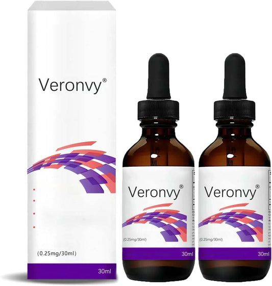 Lucift 2PCS Veronvy Metabolisc Boost Vitamin Drops, Veronvy Vitamin Drops, Natural Vitamin Supplement for Men and Women - 30ml