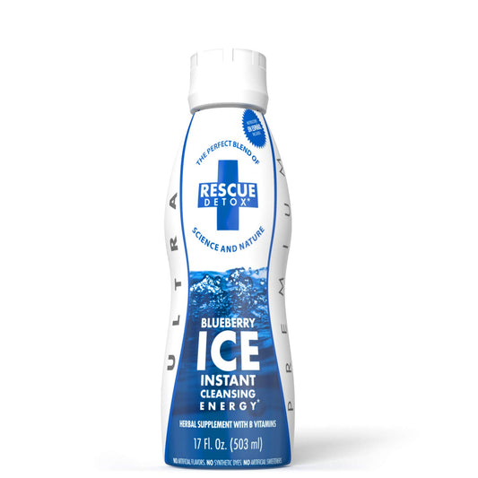 Rescue Detox ICE - Blueberry Flavor - 17oz | Works in 90 Minutes up to 5 Hours