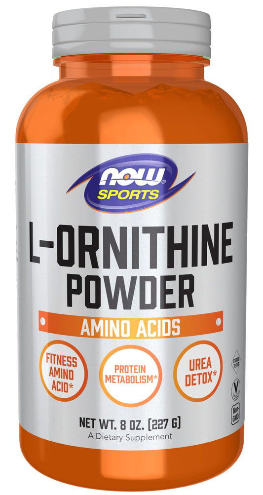 NOW Foods Sports L-Ornithine - 8 oz