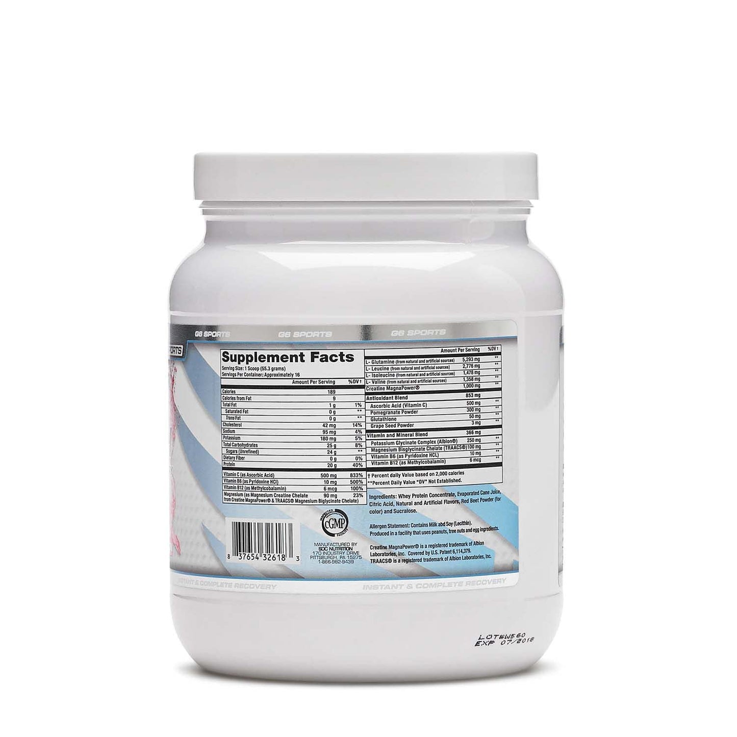 STI G6 Sports Replenish - Candy Watermelon