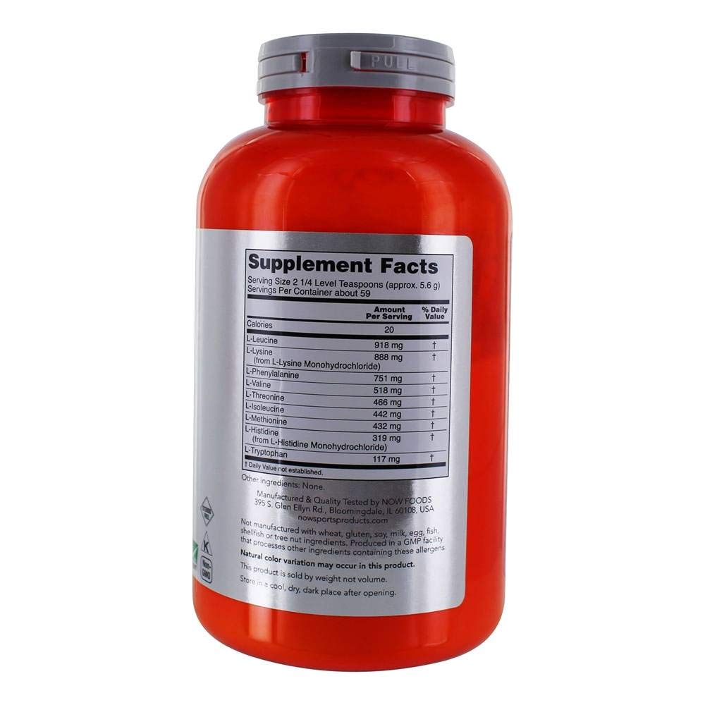 NOW Foods - Now Sports Amino-9 Essentials Powder - 11.64 oz.