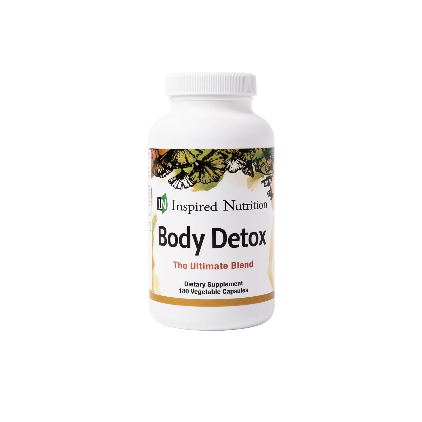 Inspired Nutrition Body Detox - Detox and Liver Support - 180 Capsules