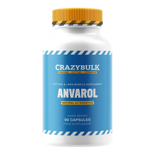 mnb ANVAROL (ANAVAR) Natural Alternative for Cutting & Lean Muscle Supplement, First TIME in India (90 Capsules)