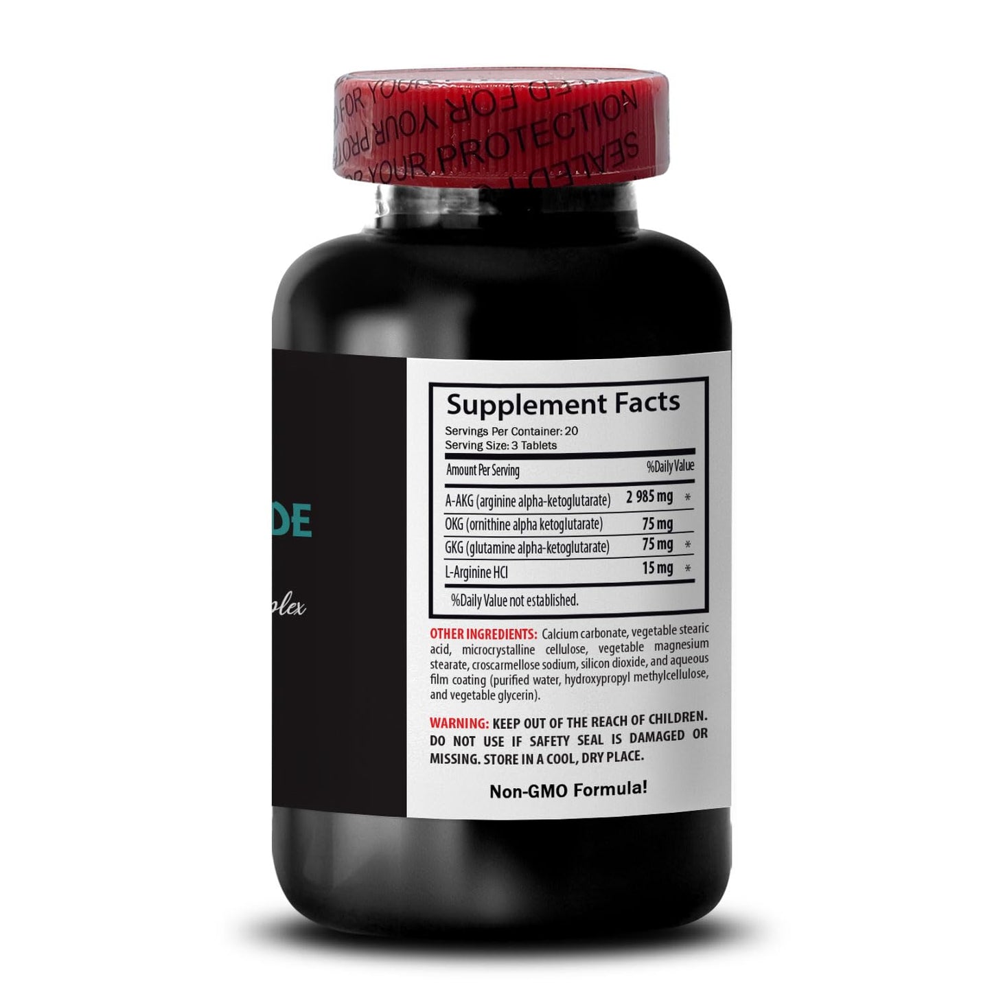 Nitric oxide booster supplement - NITRIC OXIDE BOOSTER - Physical activity, Power focus, Endurance formula, Fitness boost, Strength support, Stamina blend, Energy support, Muscle blend 2Bot 120Tabs