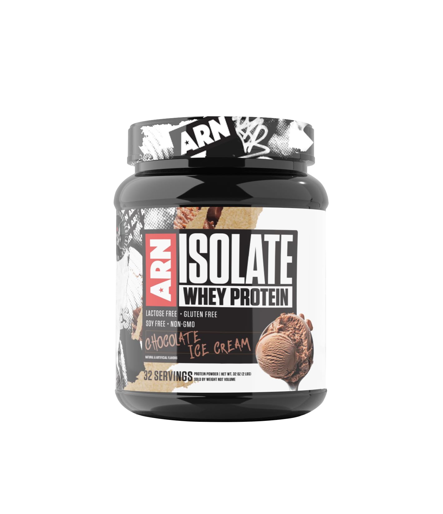 Arms Race Nutrition | ARN | Isolate Whey Protein (32 Servings, Chocolate Ice Cream)