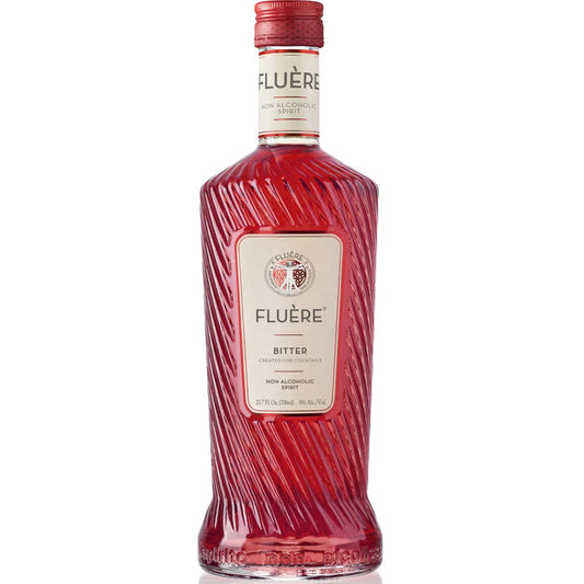 FLUÈRE BITTER  Non Alcoholic Aperitivo Bittersweet Liqueur Alternative  Award Winning NonAlcoholic Spirit  Ideal for NonAlcoholic Cocktails