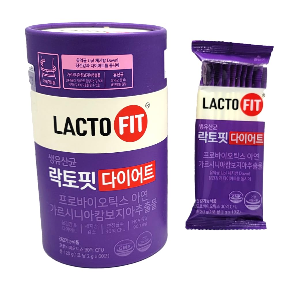 Benepisyo Probiotic Lactofit Diet 2g x 60 Pouch Garcinia Cambogia Extract 생유산균 락토핏 다이어트
