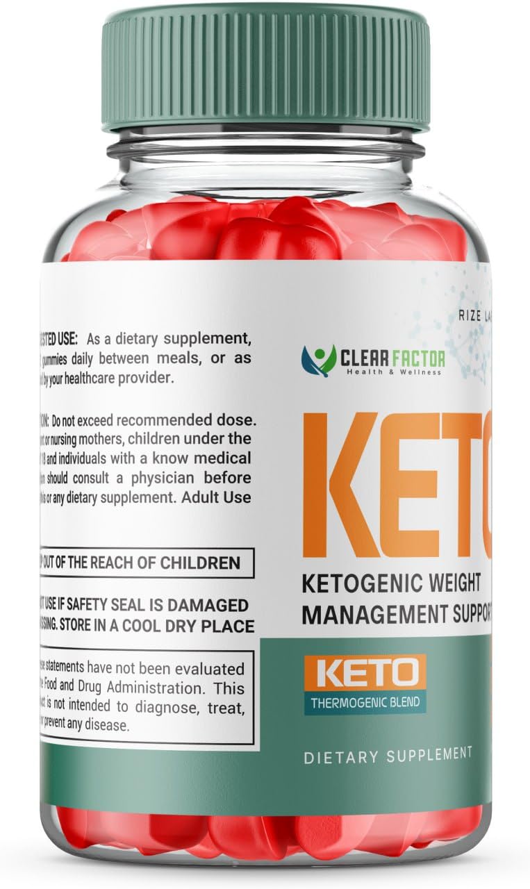 (2 Pack) Clear Factor Keto ACV Gummies - Clear Factor for Advanced Weight Loss, Keto + ACV Gummy, Clear Factor Maximum Strength Supplement, ClearFactor Gummies Reviews (120 Gummies)