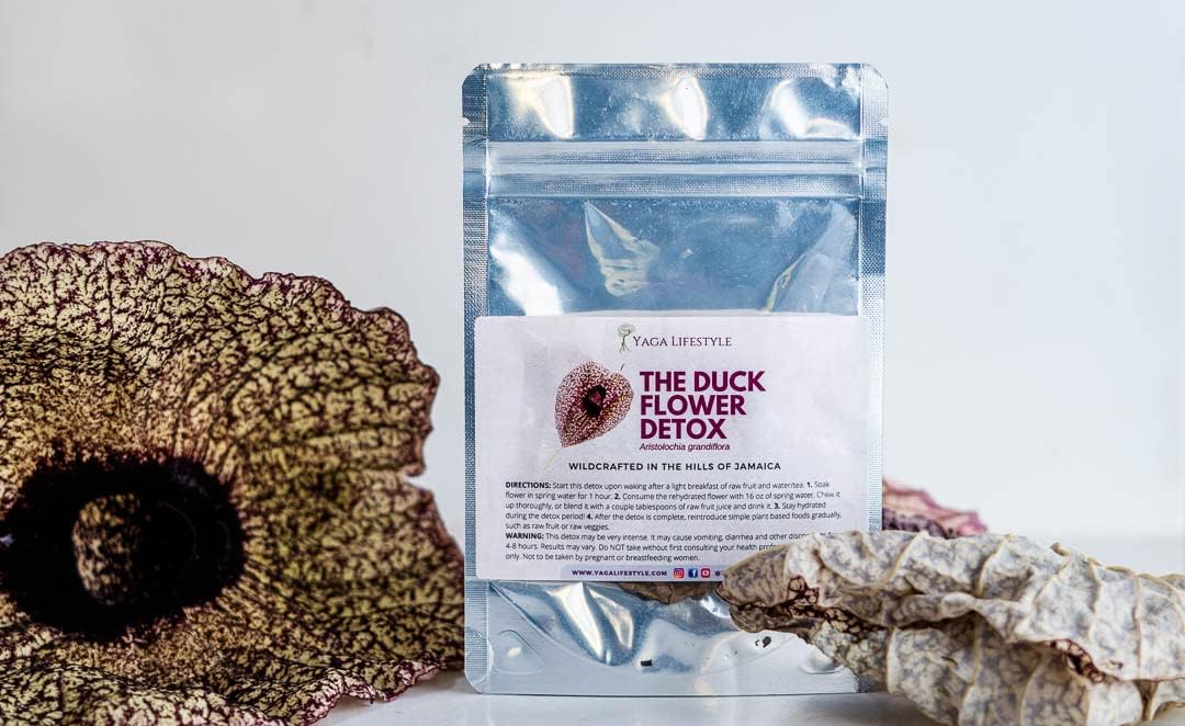 Jamaican Duck Flower, Flor De Pato - Dr. Sebi Approved, Wildcrafted for Holistic Wellness Yaga Lifestyle