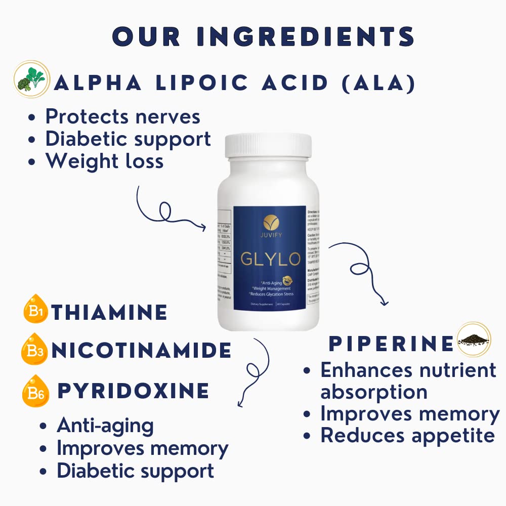 Anti-Aging & Weight Management Pill - Boosts Energy, Controls Cravings, & Promotes Cellular Repair - Daily Supplement to Support Vitality & Healthy Aging - 60 Caps
