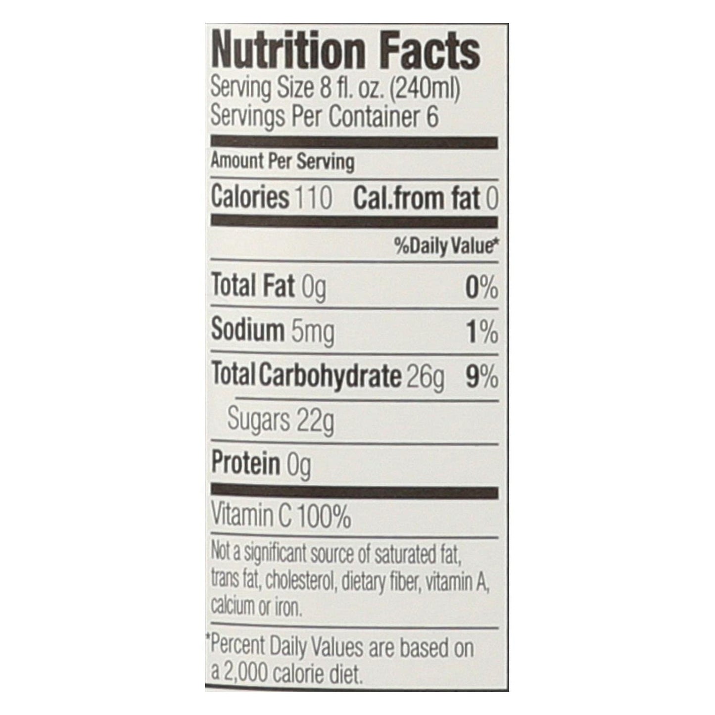 Apple  Eve Organics Apple Juice 48 Ounce Pack of 8