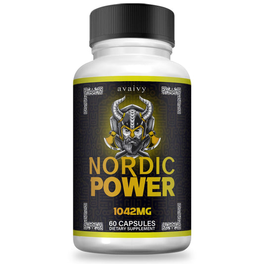Avaivy Nordic Power - NordicPower Pill Formula (Single, 60 Capsules)