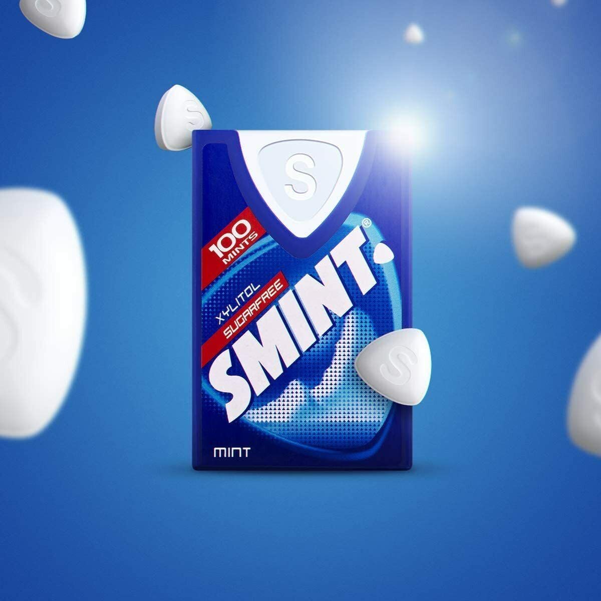 Smint Dental Mint Flavour Sugar Free with Xylitol 8g 12 Matches Box