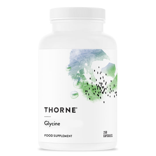THORNE Glycine - Amino Acid Support for Relaxation, Detoxification, and Muscle Function* - 250 Capsules