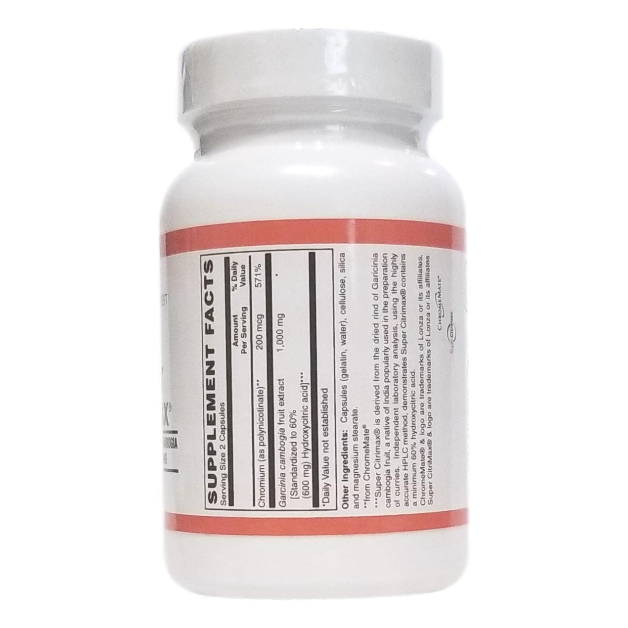 Holistic Health International, LLC Super Citrimax, 1000mg Garcinia Cambogia, 90 Capsules