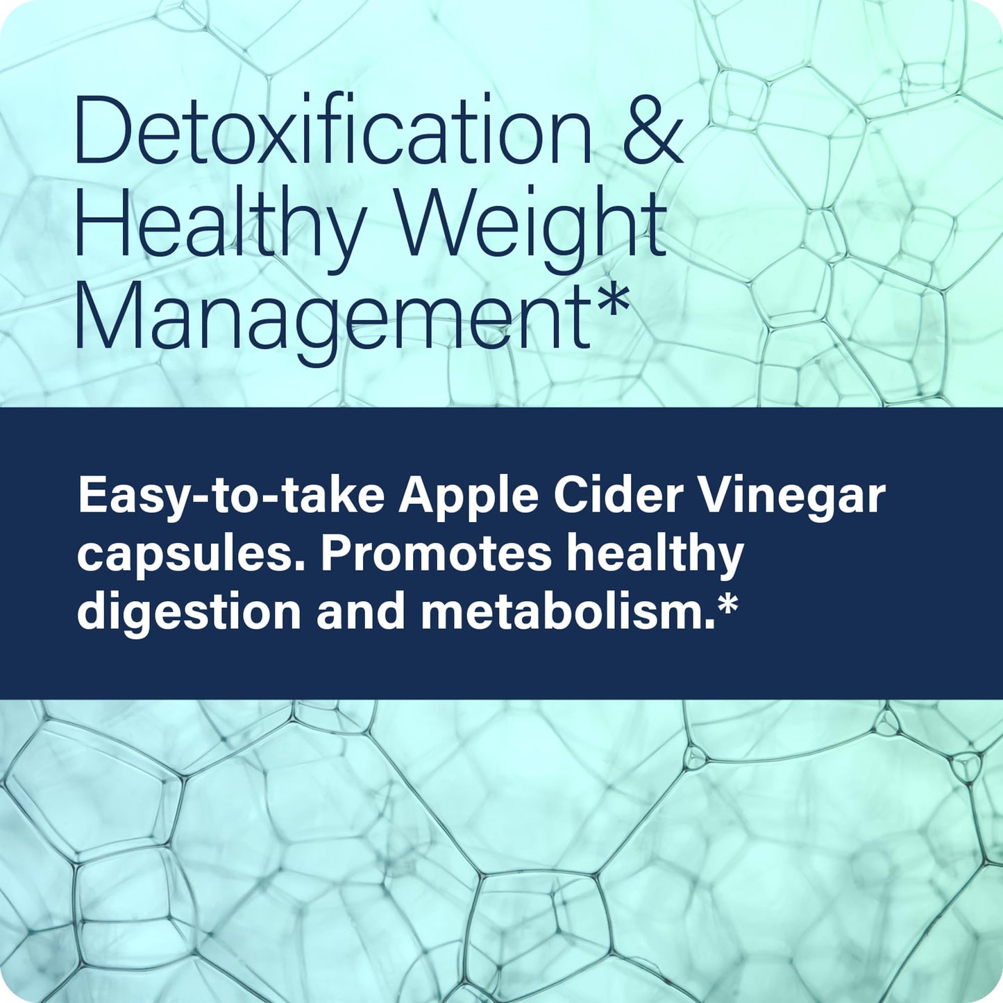 Enzyme Science Apple Cider Vinegar, 60 Capsules - Organic ACV Supplement, for Digestive Health