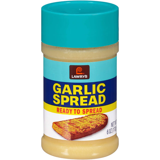 Lawrys Garlic Spread 6 Ounce Pack of 6