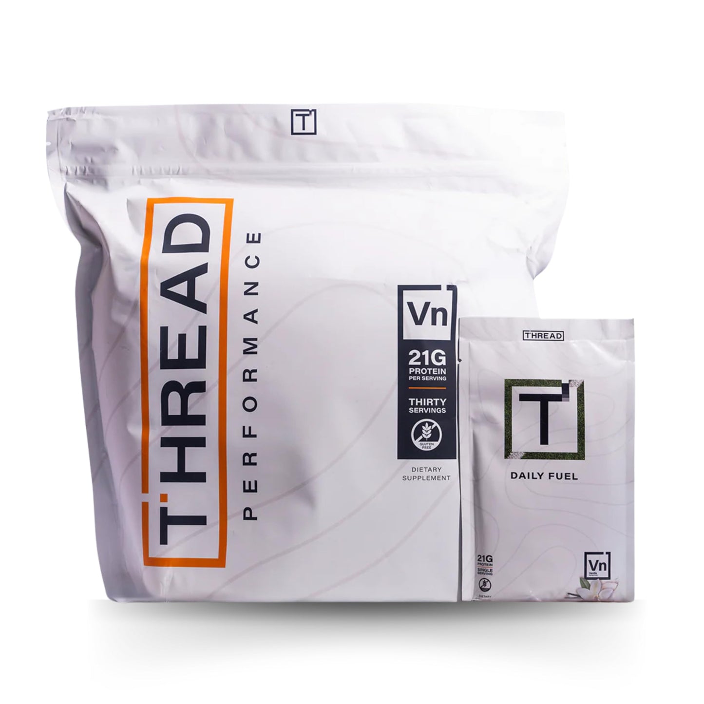 Thread Performance Daily Fuel - Vanilla Birthday Cake | All-in-One Sports Nutrition for Young Athletes | 21g Protein, 60+ Organic Superfoods, Vitamins & Minerals | 30 Servings