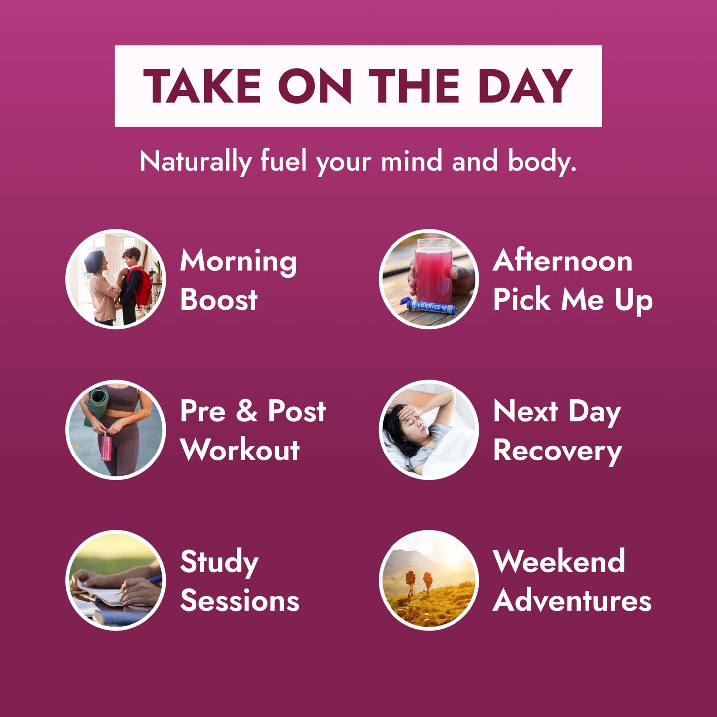 Zipfizz Energy Drink Mix Electrolyte Hydration Powder with B12 and Multi Vitamin Black Cherry 20 Count