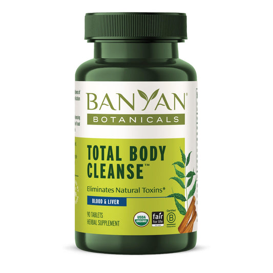 Banyan Botanicals Total Body Cleanse - Organic Cleanse Supplement with Amla & Manjistha - Supports Healthy Digestion, Detox, & Natural Cleansing* - 90 Tablets - Non GMO Sustainably Sourced Vegan