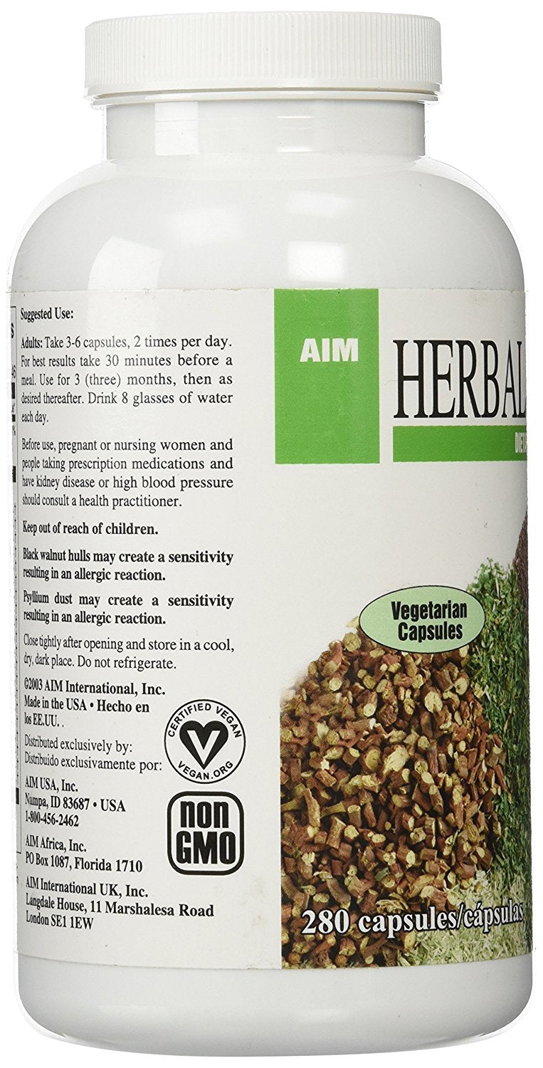 AIM Herbal Fiberblend Caps - 2 Pack