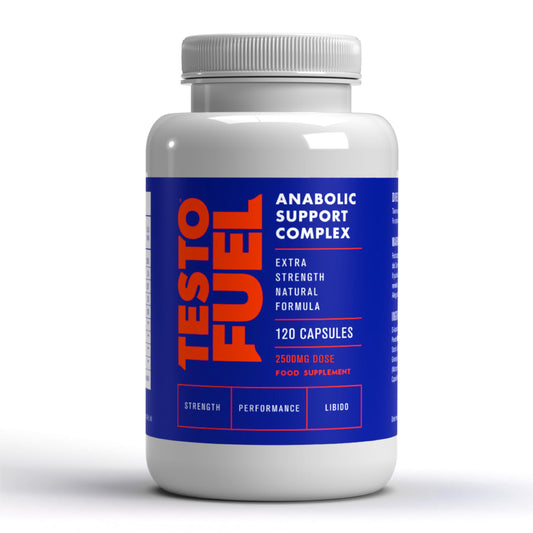 TestoFuel - 120 Testosterone Booster Pills for Men - 100% Natural Ingredients