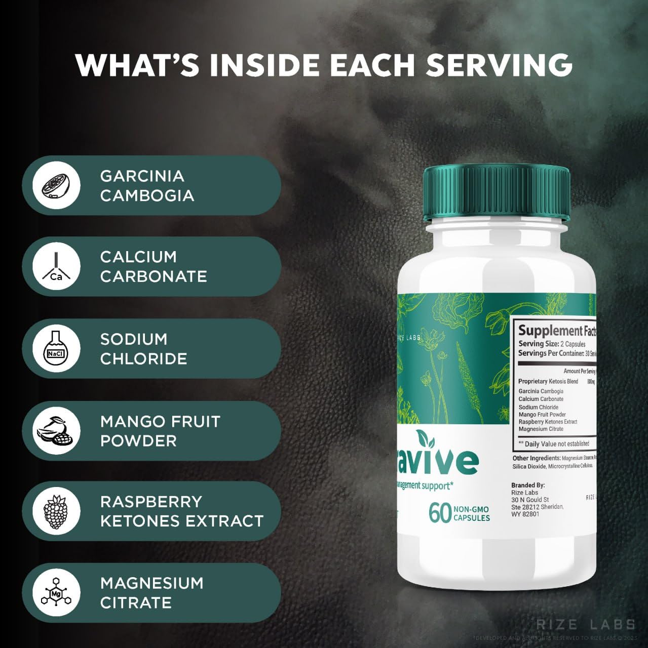 rize labs Puravive Weight Loss Capsules - Exotic Rice Pills to Increase BAT and Energy Levels, Detox & Cleanse Capsules, Puravive Reviews Non-GMO Easy to Swallow Supplement Tablets (60 Capsules)