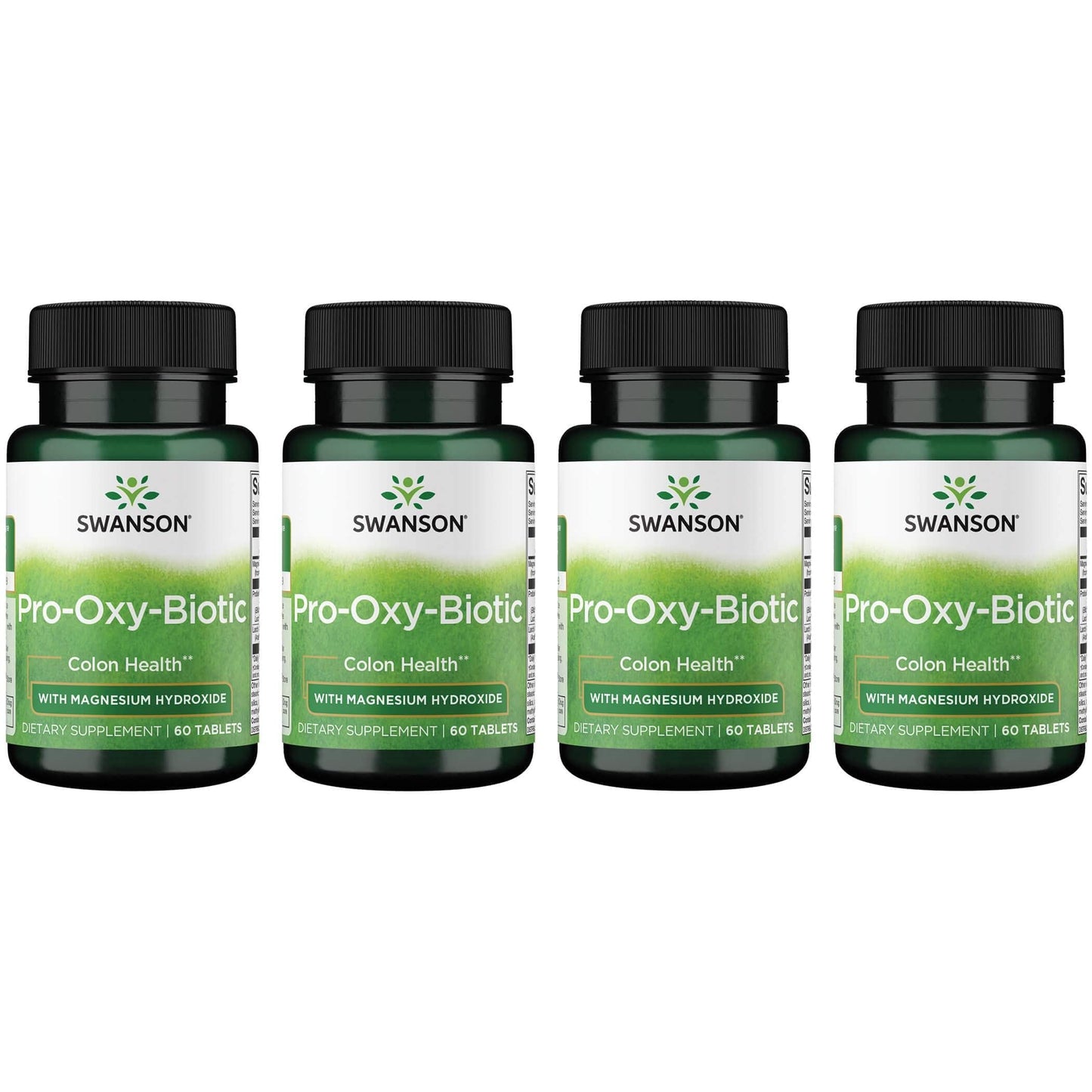 Swanson Pro-Oxy-Biotic 60 Tabs (4 Pack)