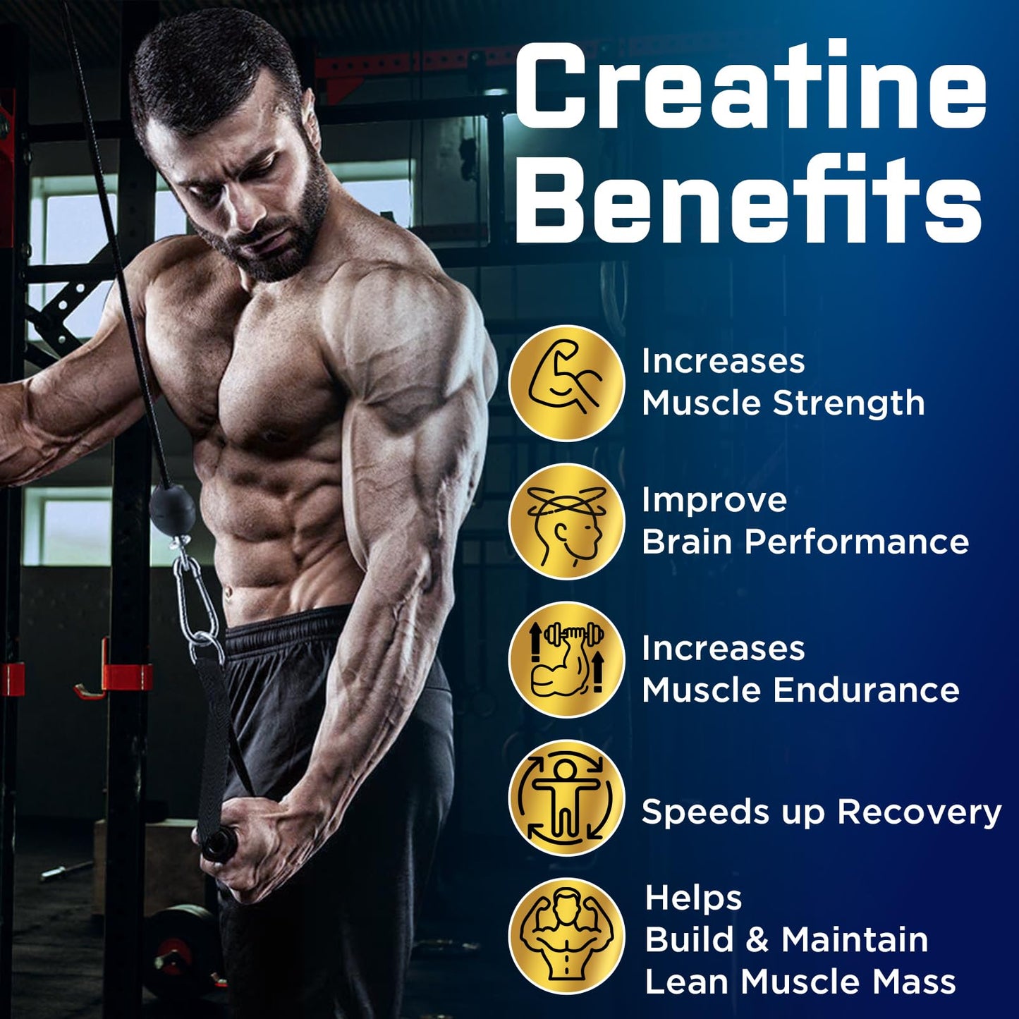 Creatine Monohydrate Gummies for Men & Women Pre Workout Gummies with Taurine, Vitamin B6 & B12 Creatine Monohydrate Chewable for Increase Strength, Energy, Endurance, Muscle, Organic (2 Packs)