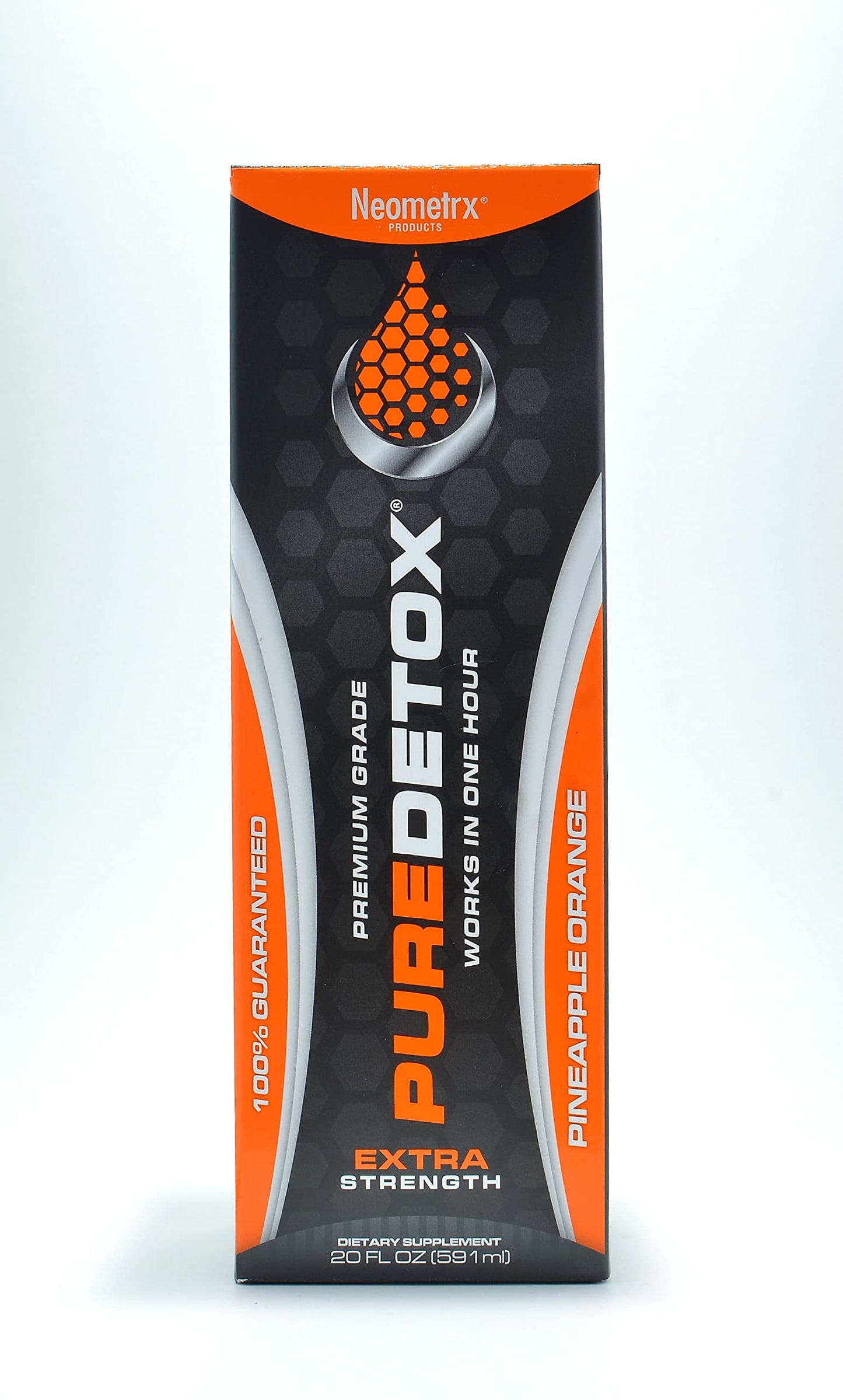 Detox Pure Neometrx Same-Day Extra Strength Detox Drink, Pineapple Orange Flavor, 20 Fl Oz