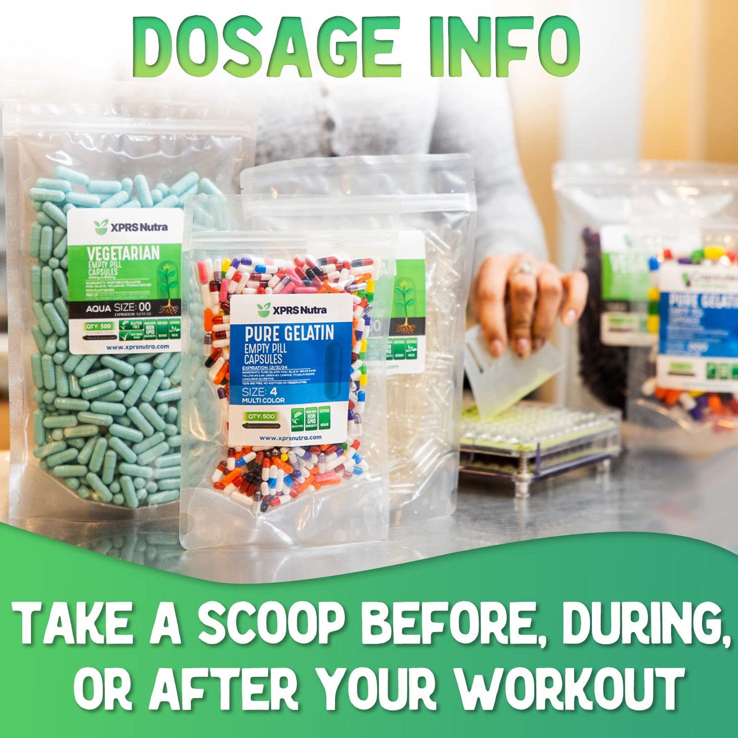 XPRS Nutra BCAA Powder - Amino Acids Supplement for Men - Unflavored BCAA Workout Supplements - Gym Supplements for Men - Amino Acids Supplement for Women for Gym Post Workout Recovery (1 Pound)