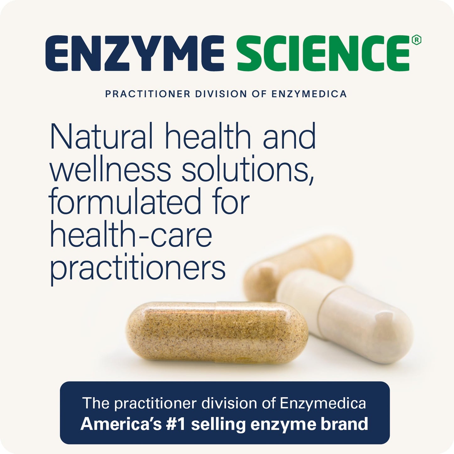 Enzyme Science Apple Cider Vinegar, 60 Capsules - Organic ACV Supplement, for Digestive Health