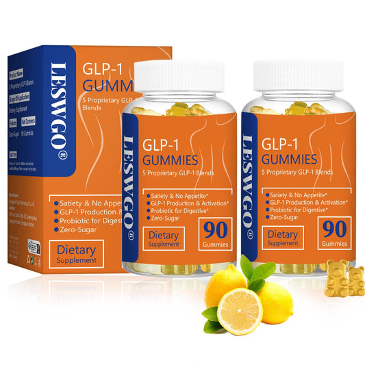 Vjningu GLP-1 Gummies | GLP-1 Supplement- Probiotic, Berberine, Fiber Support GLP-1 Naturally GLP-1 Probiotic Gummies for Women & Men(Yuzu Flavor,90 Gummies) (Pack of 2, Yuzu Flavor,90 Gummies)
