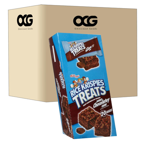 Rice Krispy Double chocolatey chunk 13 oz  20 Bars  By Omnicoast Goods