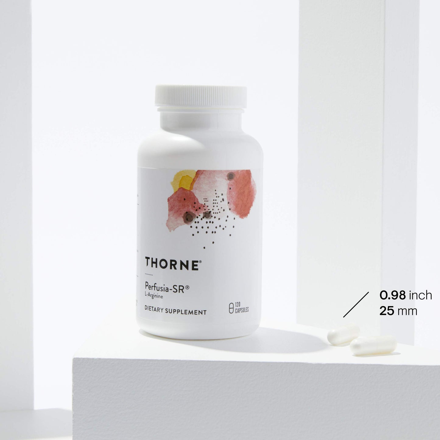 THORNE L-Arginine Sustained Release (Formerly Perfusia-SR) - Support Heart Function, Nitric Oxide Production, and Optimal Blood Flow* - 120 Capsules - 60 Servings