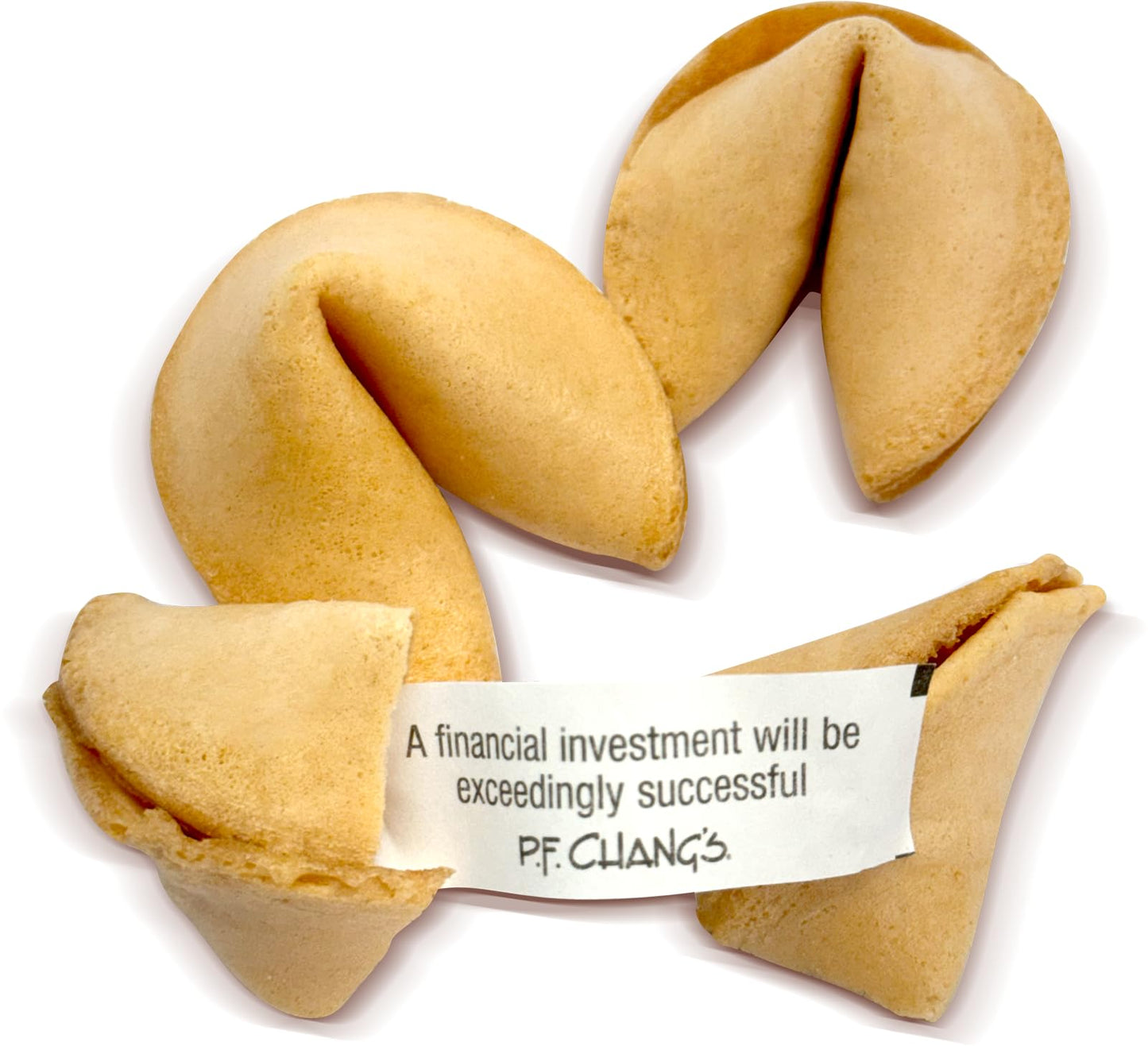 52USA Fortune Cookies Approx 25pcs Vanilla Flavor Fortune Cookies Individually Wrapped Bulk Fresh Cookies 4oz
