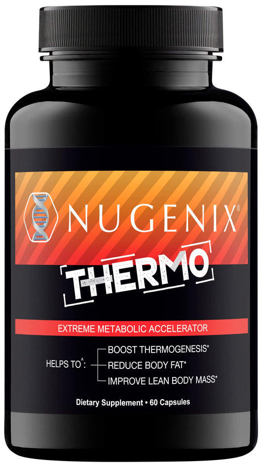 Nugenix Thermo - Thermogenic Fat Burner Supplement Pills for Men, Extreme Metabolic Accelerator, 60 Count