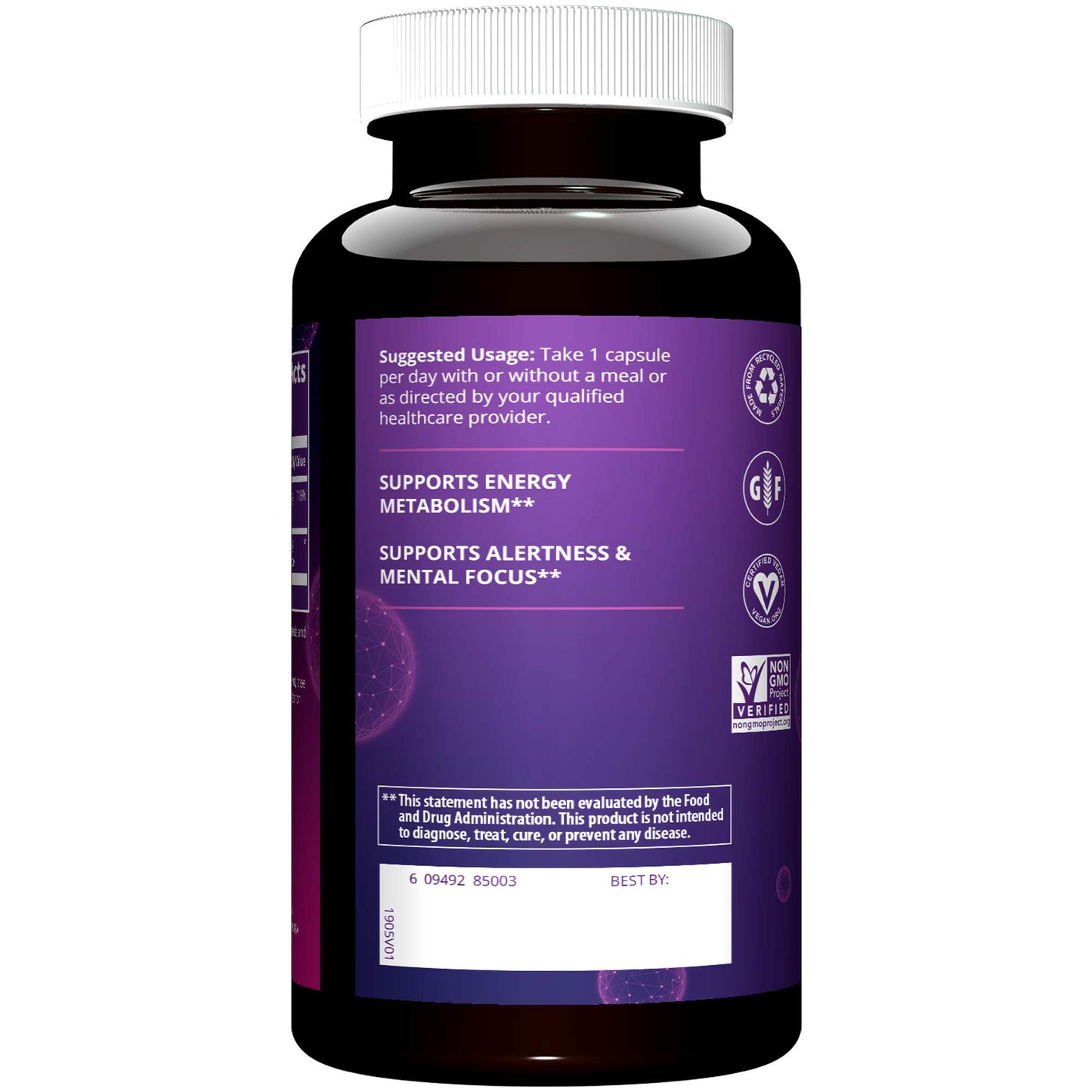 MRM - Acetyl L-Carnitine - 500mg Per Capsule 60 Vcaps