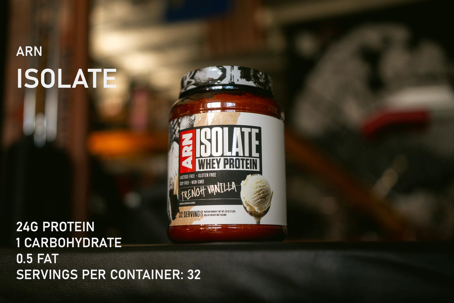 Arms Race Nutrition | ARN | Isolate Whey Protein (32 Servings, Chocolate Ice Cream)