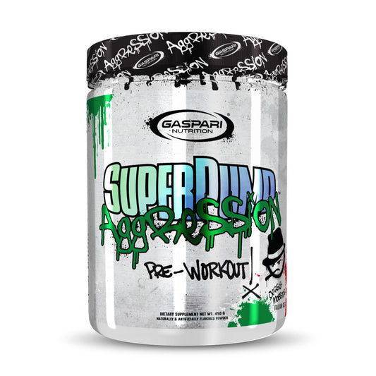 Gaspari Nutrition SuperPump Aggression Pre-Workout: Energy, Focus, Endurance and Recovery, with Creatine and Caffeine (25 Servings, Italian Ice)