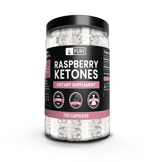 Pure Original Ingredients Raspberry Ketone (730 Capsules) No Magnesium Or Rice Fillers, Always Pure, Lab Verified