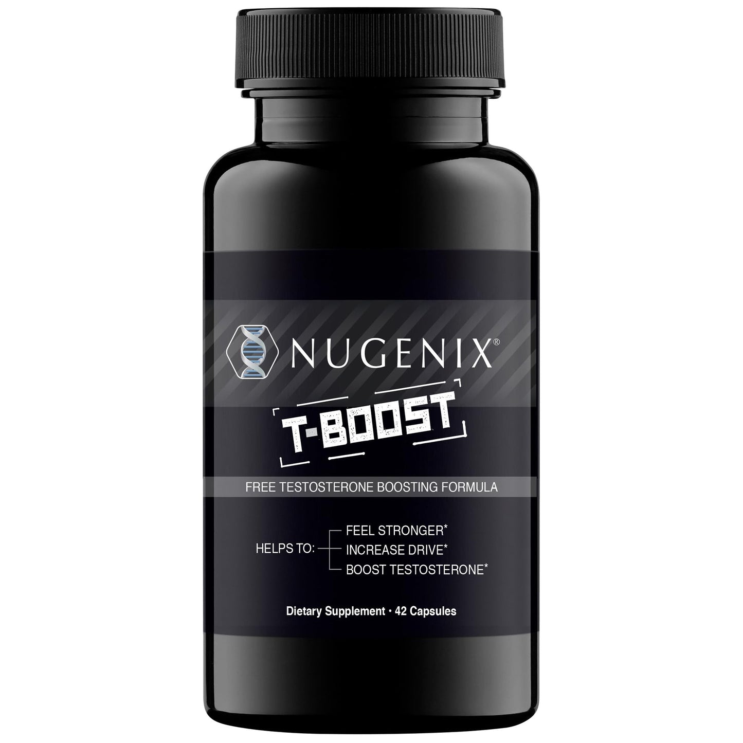 Nugenix T Boost - Free Testosterone Booster Supplement for Men - 42 Count