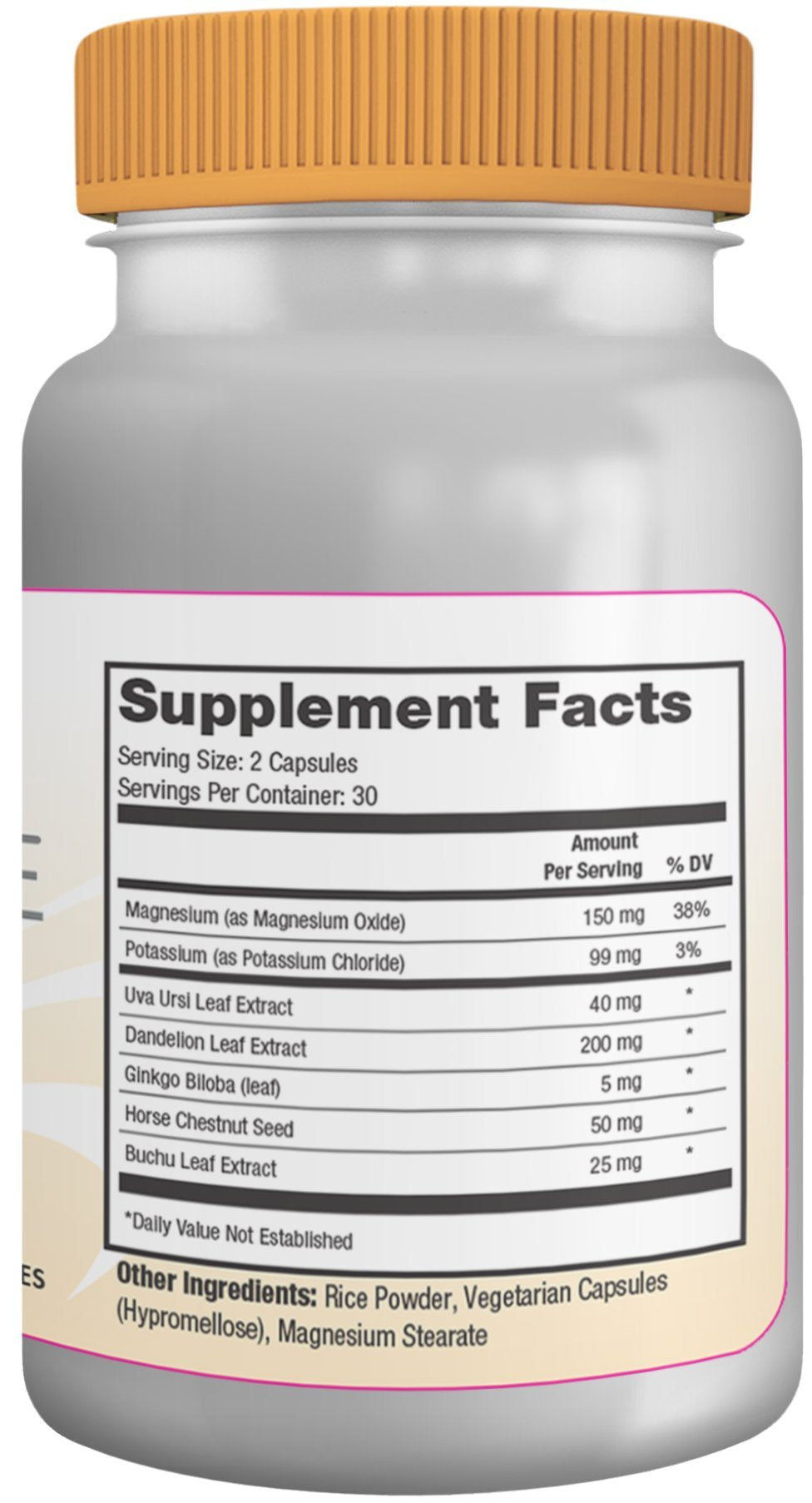 Capisette Water Retention Support - Reduces Swollen Feet, Ankles, and Legs - Reduce Swelling & Fluid Retention from Edema. Includes: Potassium, Dandelion Root, & More- Dietary Supplement (60 capsules)