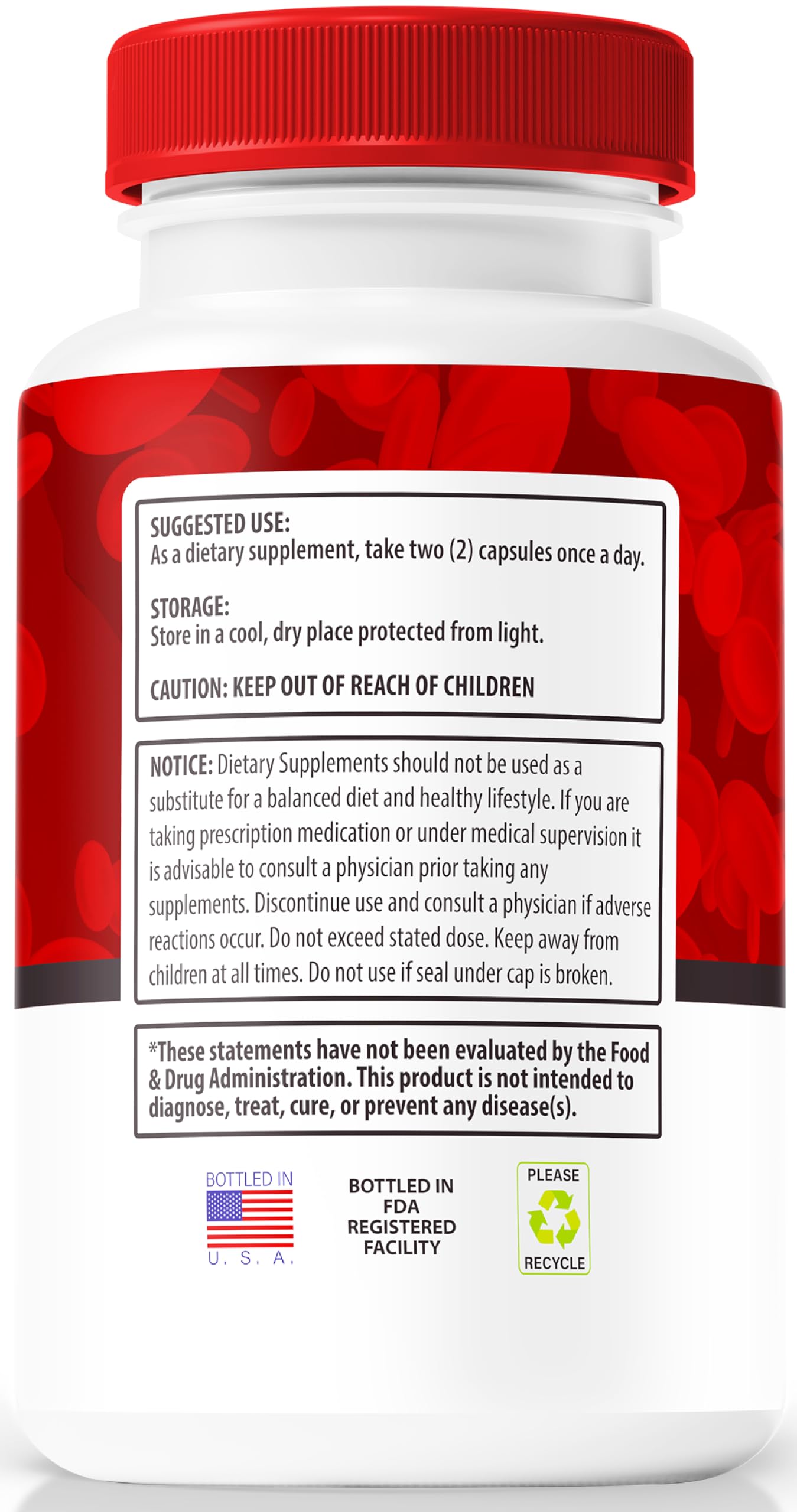 Genesis Blood Clean Capsules - Official Formula To Support Detox & Cleanse, Natural Support for Wellbeing, Premium Genesis Health Blood Clean Pills, GenesisBloodClean Pastillas (60 Capsules)