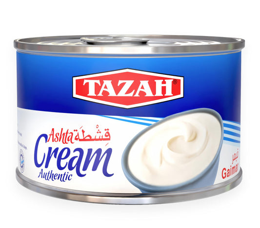 Tazah Ashta Cream 6oz 170g For Cooking Baking Desserts  Easy Open Can